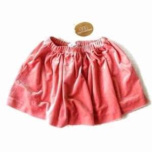 New Egg 2T Pink Coral Velvet Twirl Skirt NWT Velour Holiday Valentines